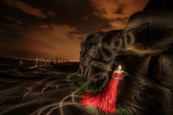 438+夜景+光绘+la perouse