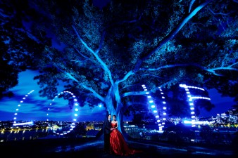 439+夜景+光绘+天文台山