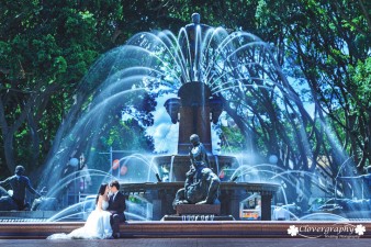 海德+喷泉+拥抱+小清新+007